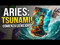 ARIES ♈️ UN TSUNAMI VIENE A TU VIDA! CON QUIEN TE VAS A ENCONTRAR NO LO CREERÁS, COMIENZA LO MEJOR