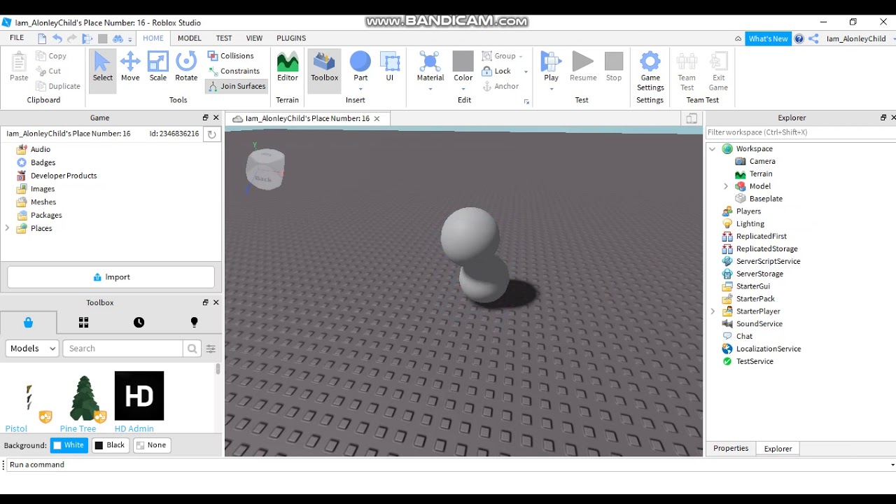 How To Make A Model In Roblox Studio 2021 Youtube - game settings roblox studio