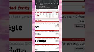 ꒰ ʚ : [How to instal fonts on Android by dafont || #lyratech ] ˎ ˊ˗ screenshot 2
