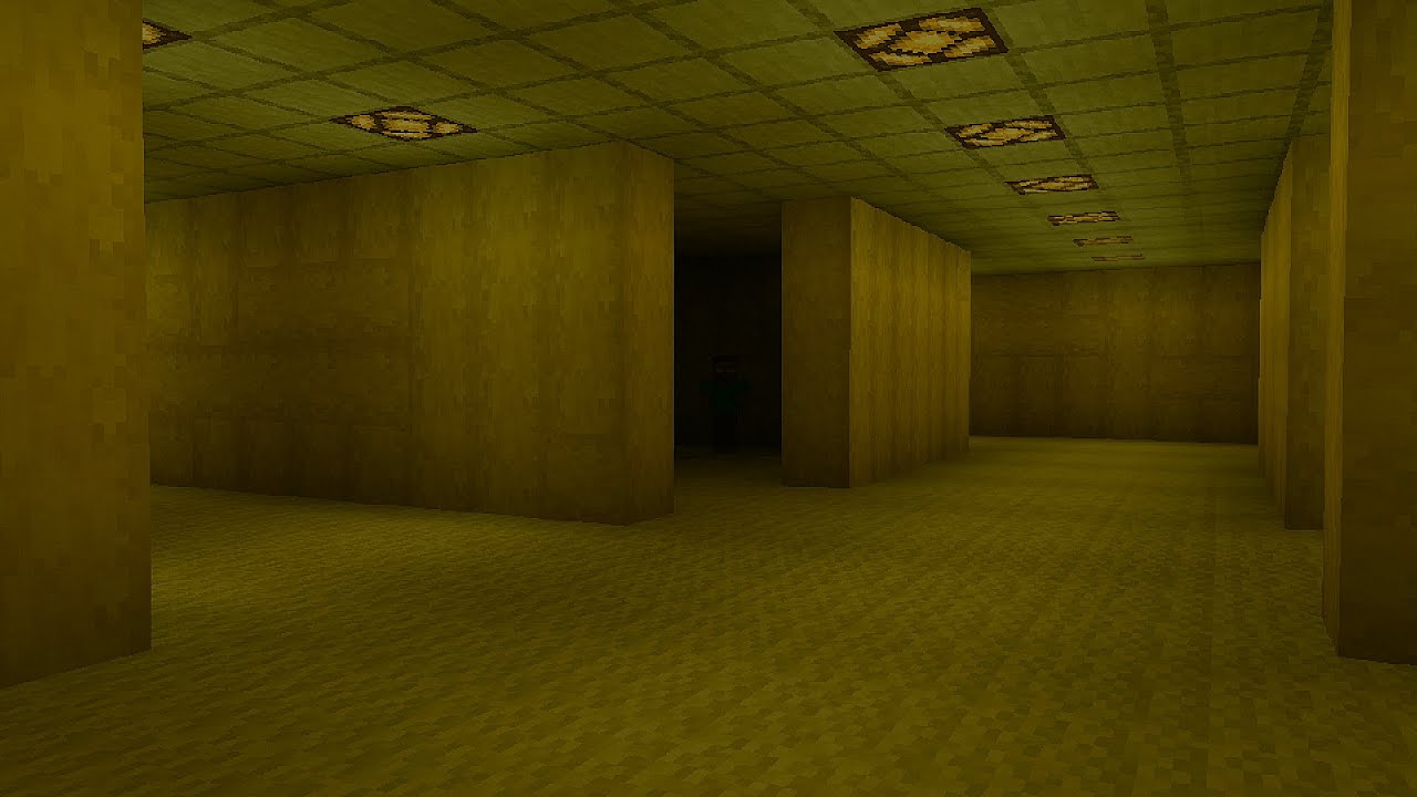 The Backrooms in Minecraft - Level 0 (Found Footage) 