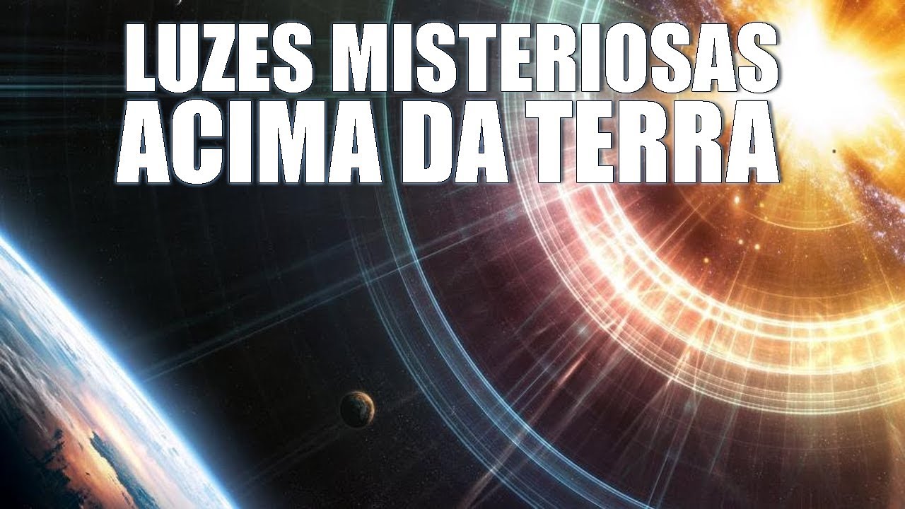 Satélite detecta misteriosas rajadas de luz acima da Terra