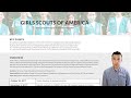 Ronald Lethcoe Portfolio Description - Girl Scouts of America