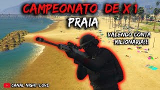 LIVE - GTA 5 ONLINE PS4  - Campeonato de x1 valendo um conta  grátis  top