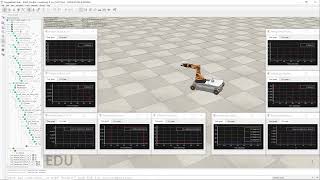 Simulating KUKA youBot Mobile Manipulator Robot in CoppeliaSim with MATLAB API