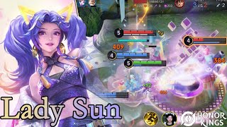 Honor of Kings（Lady Sun）Rap music theme skin ｜Skin do tema da música rap（ERA 1688）