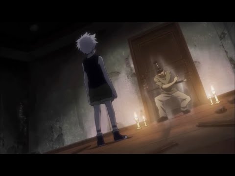 Gon and Killua escape Nobunaga