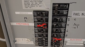 Notifier NFS-640 | How to do AC Breaker Disconnect Test