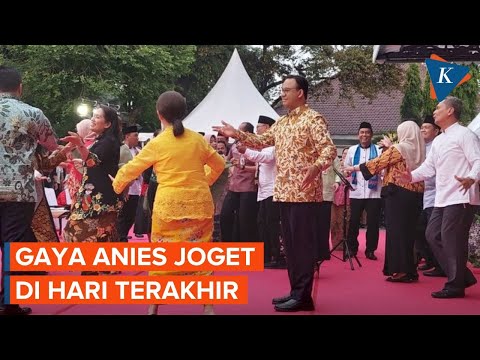 Momen Anies Baswedan Joget di Acara Perpisahannya