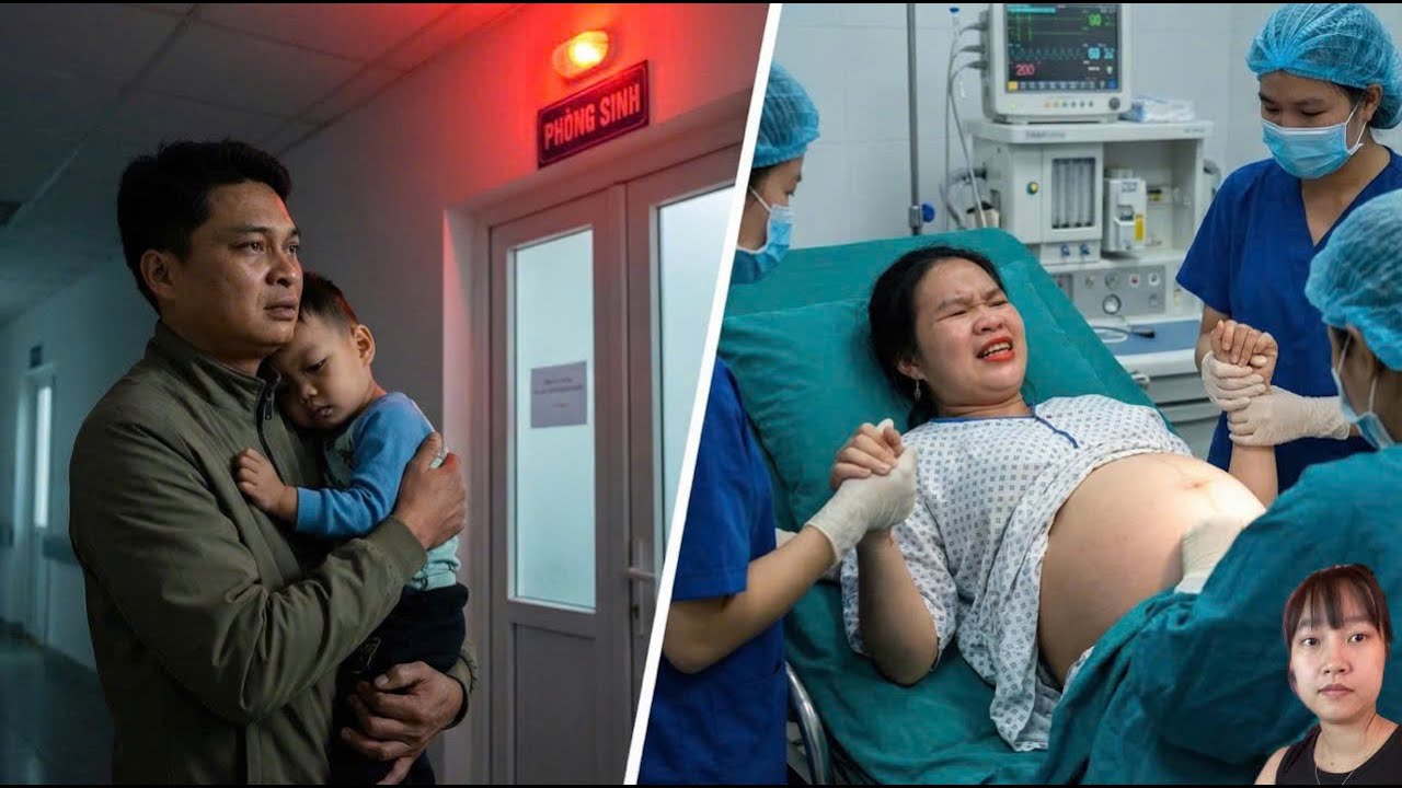Hoai Ca Gives Birth – Hung Waits Outside the Delivery Room in Tears, A Night to Remember