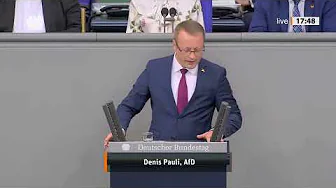 ⚡ „Wählertäuschung statt Sparpolitik!“ – Denis Pauli (AfD) im Bundestag