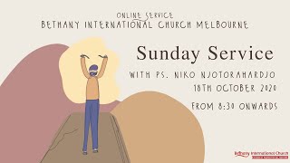 BIC Melbourne Sunday Service 18th October 2020