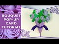  cricut design space bouquet popup card tutorial