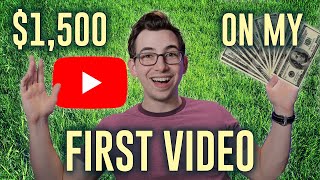 How I Got A $45 CPM On My FIRST YouTube Video by Richard Kohberger 1,690 views 2 years ago 9 minutes, 7 seconds