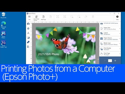 XP-8700 - Printing Photos from a Computer (Epson Photo+)