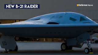 US Air Force releases new images of its £585m stealth nuclear bomber