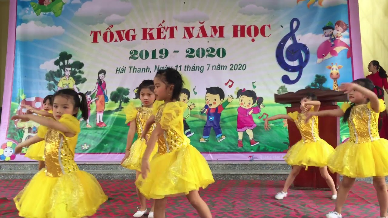 Múa Tạm biệt búp bê thân yêu- các bé MG lớn MN Hải Thanh