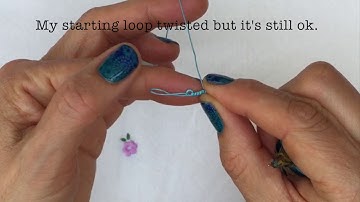 Tatting - Starting on a Chain