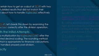 Understanding BigDecimal and Rounding in Java: Achieving Precision with Ease