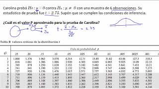 Calcular el valor P de un estadístico t | Khan Academy en Español - YouTube
