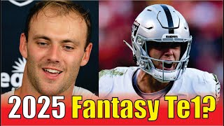Raiders' Secret Weapon Brock Bowers Could Be the Fantasy TE1 Surprise of the 2025 NFL Draft!