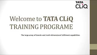 TATA CLiQ Complete Seller Portal Training screenshot 3