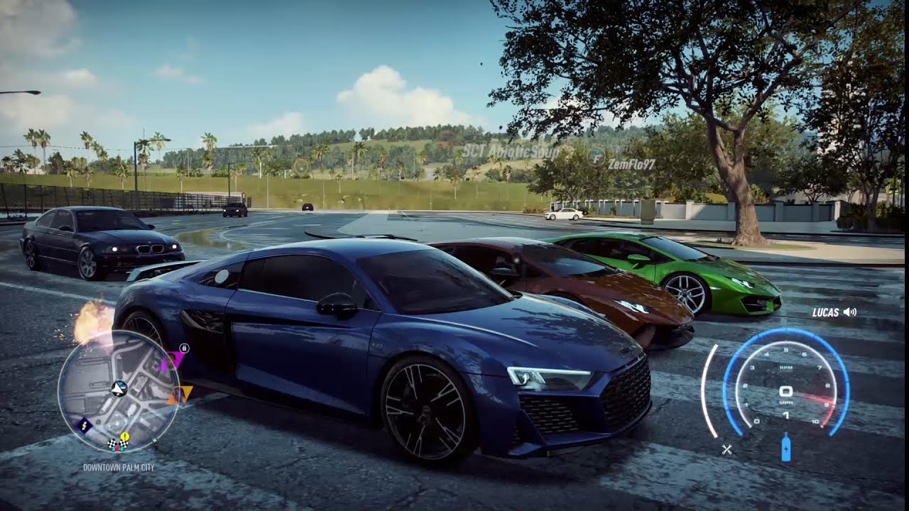 Huracán Performante vs Audi R8 Performance vs