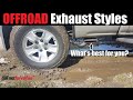 4X4 Off Road Exhaust Selection / Styles | AnthonyJ350