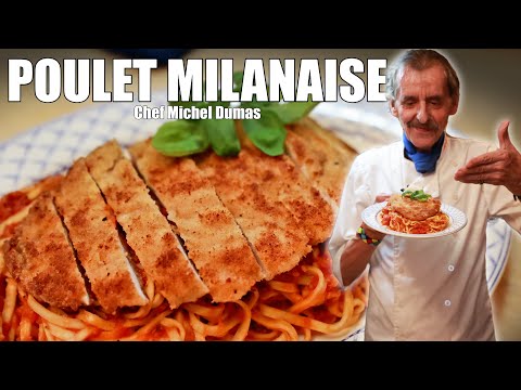 Escalopes de poulet à la milanaise | Une recette de poulet frit super facile prête en 30 minutes !