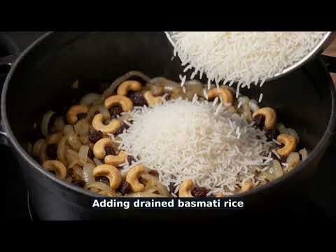 Aromatic Ghee Rice (Nei Choru) recipe video thumbnail