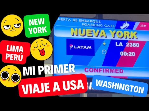 ✅Mi primer VIAJE a USA✅toda la experiencia✅recomendaciones del Jorge Chavez a New York y Washington