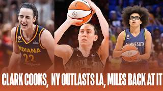 Caitlin Clark Cooks vs Storm, Olivia Miles Picks Up Where She Left Off, Liberty Outlast the Sparks