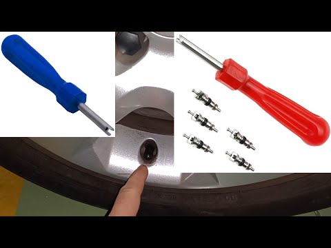 Válvula rueda de coche fuga aire (apretamos obús)