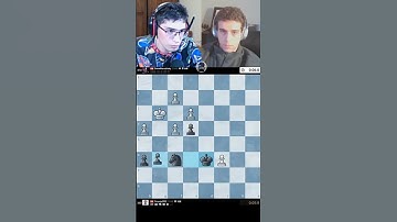 Knight vs Pawn in ultra bullet  #chess #shorts #alireza