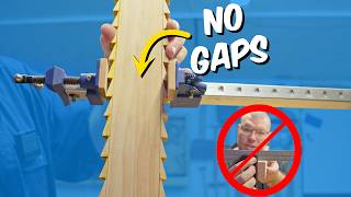Secret of a Perfect Glue Joint - No Square Needed!