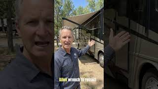 Electric Awning Won't Retract? Here's the Fix! #rvliving #automobile #rvtips #rvproblems