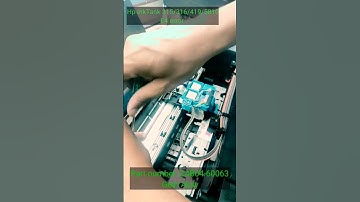 Hp InkTank Printer 315/316/416 E 4 error Check gear assy or Door sensor