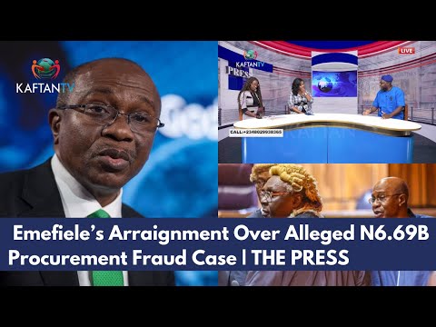 Emefiele’s Arraignment Over Alleged N6.69B Procurement Fraud Case | THE PRESS