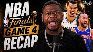 🚨 KNICKS WIN 107-106! Spurs Blow 29-Point Lead in NBA Finals Game 4 | Bubba Dub Live Reaction
