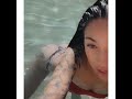 Bhad Bhabie Twerks In The Pool