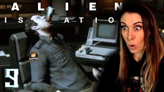 Something Is Very Wrong Here - Alien Isolation - Pt9 - Blind Playthrough #playstation5