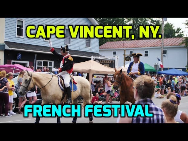 Sailing to Cape Vincent NY to take in the French Festival and Fireworks.  Ep145.