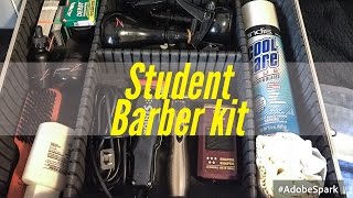 student barber kit