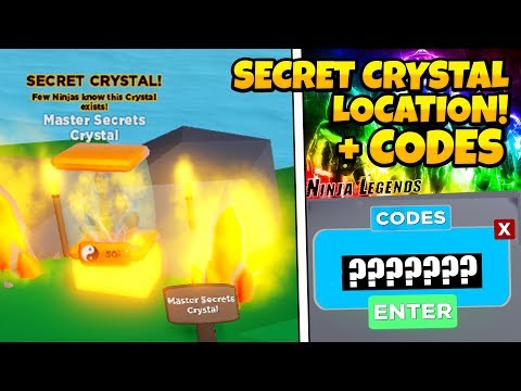 Master Secret Crystal Location All Codes In Ninja Legends