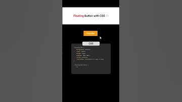 Floating Button ☁️ #Shorts