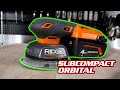 EASY OFF with the New RIDGID 18V Brushless 5" Orbital Sander [R870651]