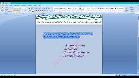 For a fixed mass of gas at constant temperature if we decrease volume the pressure wil