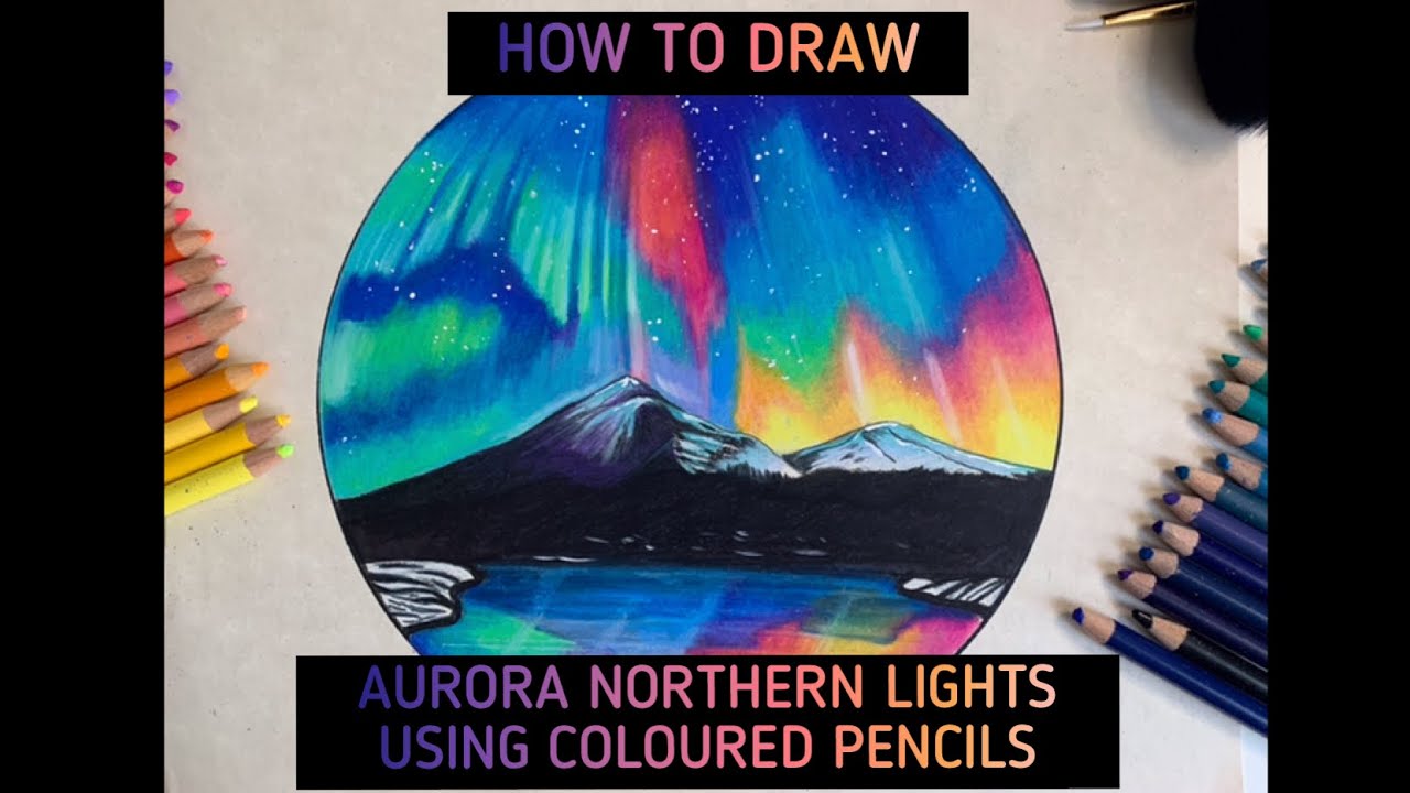 Discover more than 159 northern lights sketch best