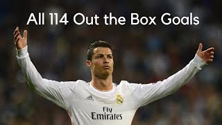 Cristiano Ronaldo ● All 114 Goals From Outside the Box in Career ● 2002-2018