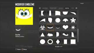 [BO2] How Create Spongebob Emblem