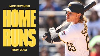 Every Jack Suwinski Home Run From 2023 | Pittsburgh Pirates